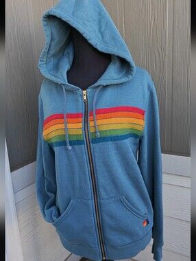Aviator Nation 6-Stripe Zip-up Hoodie